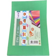 Emin Eva Köpük Kağıt 10 Adet Renkli Foam Sheet El Işi Okul Projesi A4 Karışık Renk EM148T