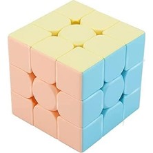 Ahl Shop Rubik Zeka Sabır Küpü Pastel Renkler 3 x 3 x 3