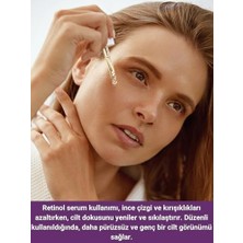 Kırışıklık, Ince Çizgi ve Yaşlanma Karşıtı Retinol Serum Askorbik Asit, Retinol, Seramid 30 ml