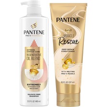 Pantene The Regenerative Oil Blend Onarıcı Şampuan ve Saç Kremi Seti