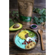 Ahl Shop Kuru Yeşil Jumbo Hindistan Cevizi Kasesi - El Yapımı Coconut Bowl - Atıştırmalık, Sos ve Çerez Kasesi