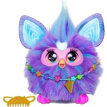 Ahl Shop Furby Mor Interaktif Pelüş Oyuncak - Ingilizce Versiyonu