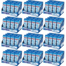 Mentos Pure Fresh Nane Aromalı Şekersiz Tatlandırıcılı Draje Sakız 30 GR X 12 Adet X 12 Adet
