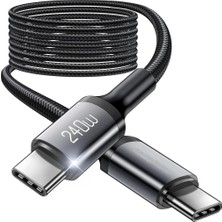 Tastech 240W Type C To Type C Data ve Şarj Pd3.1/qc5.0 USB C - USB C Kablosu 120CM, 140W 100W Hızlı Şarj ile Uyumlu, MacBook Pro/air, iPad Pro/air, Samsung Galaxy S22/21/20, Dizüstü Bilgisayarlar ile Uyumlu