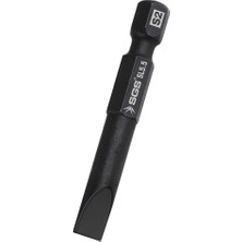SGS3849 Düz Uçlu Bits S2 SL5,5*25MM Black-Pro Series - 10 Adet