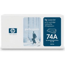 inkjet Hp Orijinal 74A (92274A) Siyah Lazer Toner Kartuşu - Uyumlu Cih