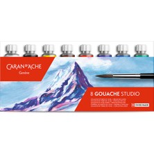Caran D'ache Gouache Studio Set Of 8