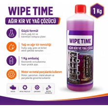 Wipe Wıpe Tıme Ağır Kir ve Yağ Çözücü - 1 kg