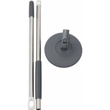 Belirtilmemiş Mandallı Mikrofiber Mop Seti 360° Döner Başlıklı Ayarlanabilir Saplı Yer Temizlik Mopu