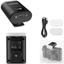 Neewer Entry Level Version Mini Camera Flash N12: 5600K Fill Light, LCD Display, Compatible With Canon/fujifilm/sony/nikon Dslr Hot Shoe Cameras For Studio Shoots