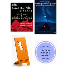 Doğan Kitap Bir Gazetecinin Hayatı - 28 Yıl Sonra Abdi Ipekçi - Tufan Türenç + Kuzey Işıklarının Şarkısı + Telefon Tutucu