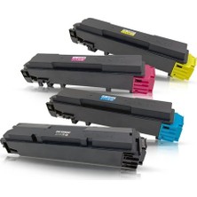 Xplus Kyocera Taskalfa TK-5305 4'lü Set Muadil Toner Siyah Mavi Kırmızı Sarı 350CI 351CI