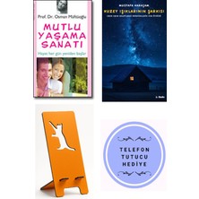 Doğan Kitap Mutlu Yaşama Sanatı - Osman Müftüoğlu + Kuzey Işıklarının Şarkısı + Telefon Tutucu
