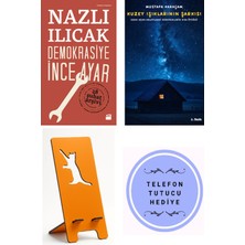 Doğan Kitap Demokrasiye Ince Ayar - Nazlı Ilıcak + Kuzey Işıklarının Şarkısı + Telefon Tutucu