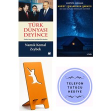 Doğan Kitap Türk Dünyası Deyince - Namık Kemal Zeybek + Kuzey Işıklarının Şarkısı + Telefon Tutucu