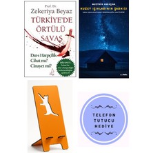 Destek Yayınları Türkiye'de Örtülü Savaş - Zekeriya Beyaz + Kuzey Işıklarının Şarkısı + Telefon Tutucu