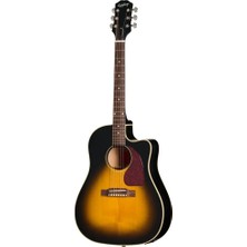 Epiphone J-45 Standard Ec Elektro Akustik Gitar (Vintage Sunburst)
