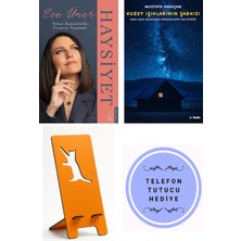 Destek Yayınları Haysiyet - Tuhaf Zamanlarda Cesurca Yaşamak - Ece Üner + Kuzey Işıklarının Şarkısı + Telefon Tutucu