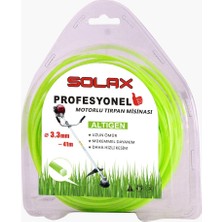 Solax 1lb Ot Biçme ve Tırpan Misinası Altıköşe 3.3 mm 41 Metre Yeşil