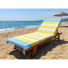 Ludia Ludıa %100 Pamuklu Peştemal Havlu - Plaj ve Banyo Havlusu 95X190 cm