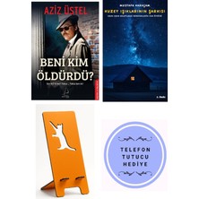 Destek Yayınları Beni Kim Öldürdü? - Aziz Üstel + Kuzey Işıklarının Şarkısı + Telefon Tutucu