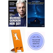 Destek Yayınları Size Hiç Söylenmemiş Ama Bilmeniz Gereken Her Şey - David Icke + Kuzey Işıklarının Şarkısı + Telefon Tutucu