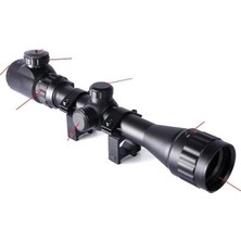 Armüz 3-9X32AOEG Çift Işık Kırmızı Yeşil Kaynaklı  Dürbünü