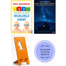 Destek Yayınları Ikizlerle Hayat - Derya Coşkundeniz + Kuzey Işıklarının Şarkısı + Telefon Tutucu