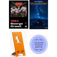 Destek Yayınları 1984 - George Orwell + Kuzey Işıklarının Şarkısı + Telefon Tutucu