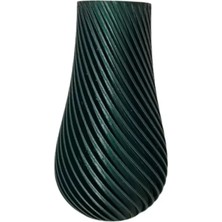 Tigea Accessories 3D Vazo 15 cm Kurşuni Renk
