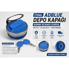 YTO Ithal Adblue Depo Kapağı 60MM Scanıa Euro 6 Kilitli Kılavuzlu Yeni Model 2 Anahtarlı