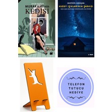 Doğan Kitap Murakami'nin Kedisi - Aylin Oflaz + Kuzey Işıklarının Şarkısı + Telefon Tutucu