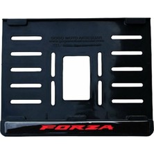 Motosev Honda Forza Uyumlu 3 Plastik (15X24 Cm) Kırılmaz Plakalık