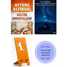 Destek Yayınları Kültür Emperyalizmi - Aytunç Altındal + Kuzey Işıklarının Şarkısı + Telefon Tutucu