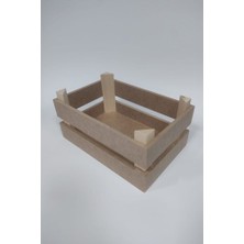 Empressco Boyanabilir Ham Mdf Limon Kasası 21X14X10 Cm, Dekoratif ve Çok Amaçlı