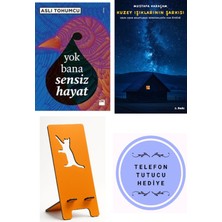 Doğan Kitap Yok Bana Sensiz Hayat - Aslı Tohumcu + Kuzey Işıklarının Şarkısı + Telefon Tutucu