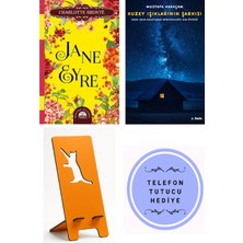 Doğan Kitap Jane Eyre - Charlotte Bronte + Kuzey Işıklarının Şarkısı + Telefon Tutucu