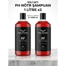 Owlexora Active Foam Ph Nötr Oto Şampuanı 1000 ml X2 – Ikili Set
