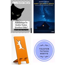 Destek Yayınları Schrödinger'in Kedisi Neden Şizofren Oldu? - Sultan Tarlacı + Kuzey Işıklarının Şarkısı + Telefon Tutucu