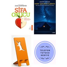 Destek Yayınları Şifa Orucu - Zaza Yurtsever + Kuzey Işıklarının Şarkısı + Telefon Tutucu
