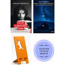 Destek Yayınları Uzun Ilişkilerin Sırrı - Hakan Mengüç + Kuzey Işıklarının Şarkısı + Telefon Tutucu