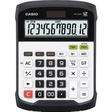 Casio WD-320MT 12 Haneli Suya-Toza Dayanıklı Masa Üstü Hesap Makinesi Gelişmiş Ekran Özelliği