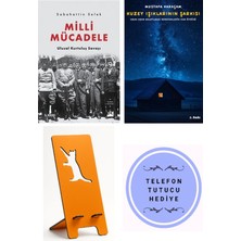 Doğan Kitap Milli Mücadele - Ulusal Kurtuluş Savaşı - Sabahattin Selek + Kuzey Işıklarının Şarkısı + Telefon Tutucu