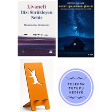 Doğan Kitap Bizi Sürükleyen Nehir - Hayat Üstüne Düşünceler - Zülfü Livaneli + Kuzey Işıklarının Şarkısı + Telefon Tutucu