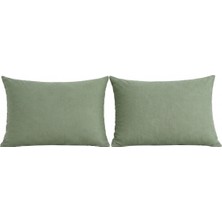 Faralya Life %100 Pamuk 2'li Yastık Kılıfı 50X70 cm Yumuşak Dokulu Terletmeyen Dayanıklı Ev Otel Tipi Nefes Alabilen Kapaklı Yastık Kılıfı