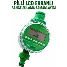 Conocer Bahçe Sulama Zamanlayıcısı Musluk Uyumlu Pilli Dijital Elektronik 1 Yıl Garanti