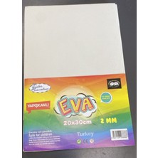 Göster Sanatını Eva Köpük Yapışkanlı 20X30CM 2mm 10 Renk Karışık Çocuklar Için Güvenli Türkiye