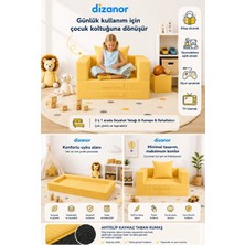 Dizanor Cozygo Katlanabilir Çocuk Koltuğu ve Yatağı 3’ü 1 Arada Antislip Tabanlı Taşınabilir Oyun Alanı