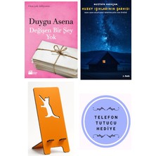 Doğan Kitap Değişen Bir Şey Yok - Duygu Asena + Kuzey Işıklarının Şarkısı + Telefon Tutucu