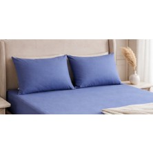 Faralya Life %100 Pamuk 2'li Yastık Kılıfı 50X70 cm Yumuşak Dokulu Terletmeyen Dayanıklı Ev Otel Tipi Nefes Alabilen Kapaklı Yastık Kılıfı